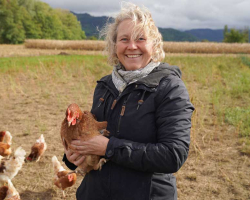 Huhn im Glück