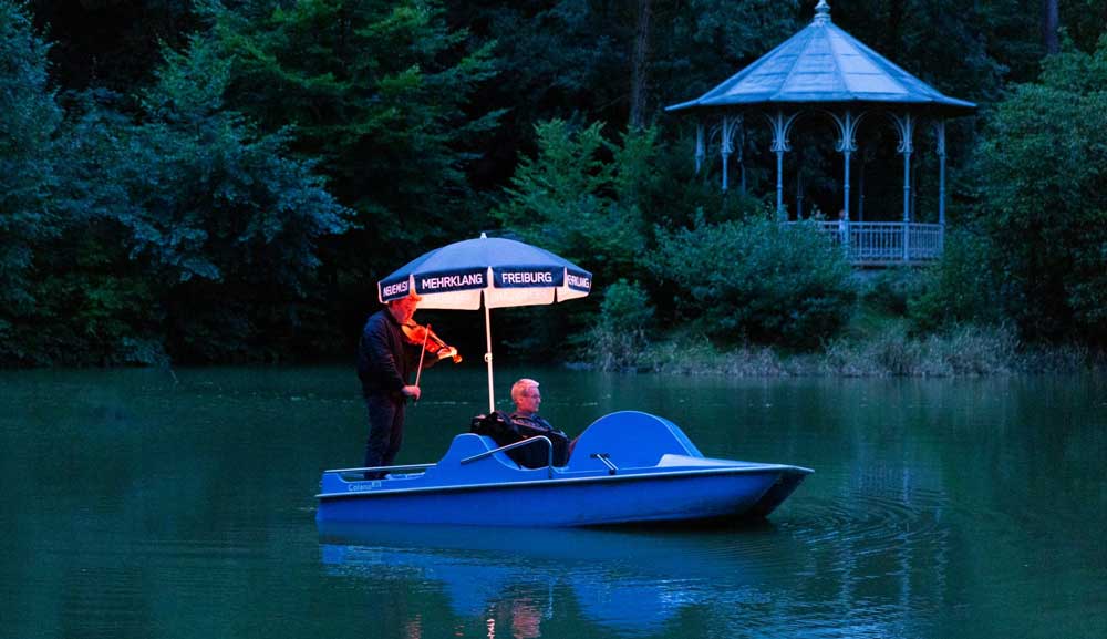 Klangparcours am Waldsee
