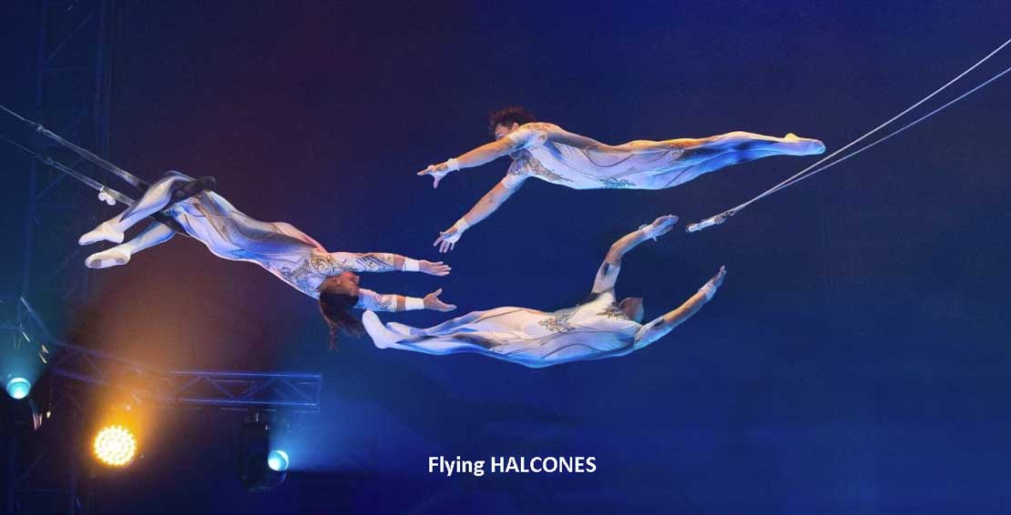 Furiose Artistik & spielerische Unterhaltung